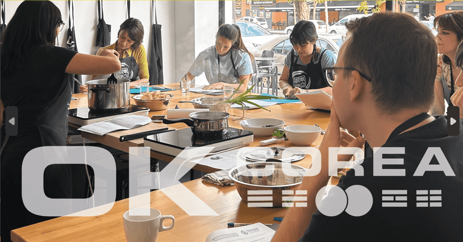 k-food Sevilla cocina coreana. Escuela de coreano. Academia
